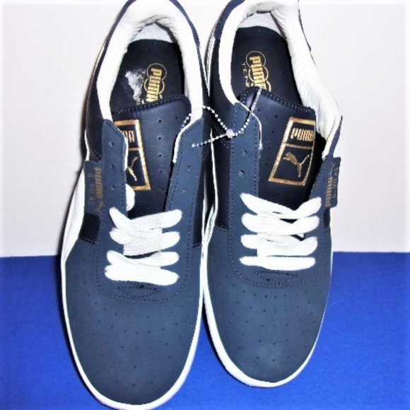 Puma shoes NEW Men 8 Sneakers Blue White 349273
